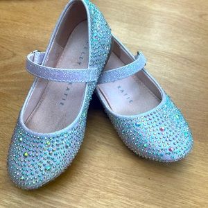 Toddler Girl’s Kelly & Katie Sparkle Flats.